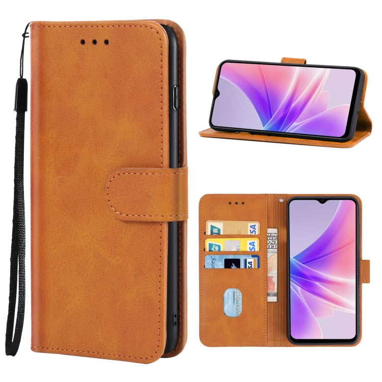 For OPPO A97 Leather Phone Case