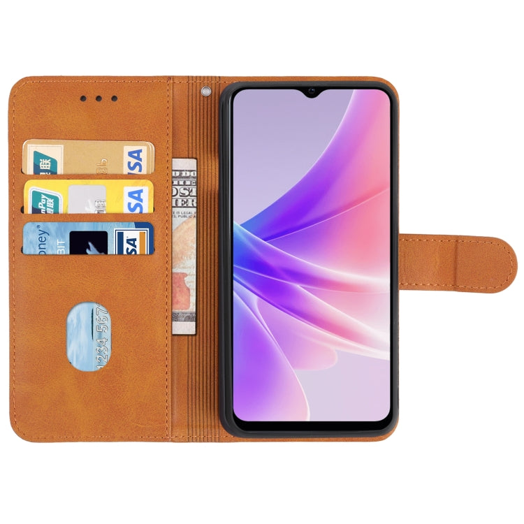 For OPPO A97 Leather Phone Case