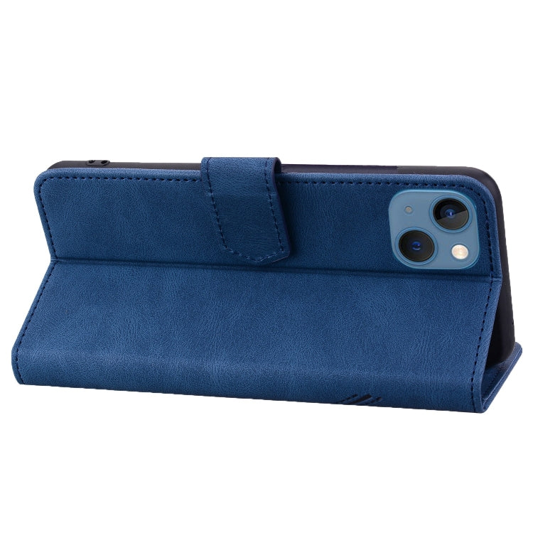 For iPhone 13 Geometric Mandala Embossed Leather Phone Case