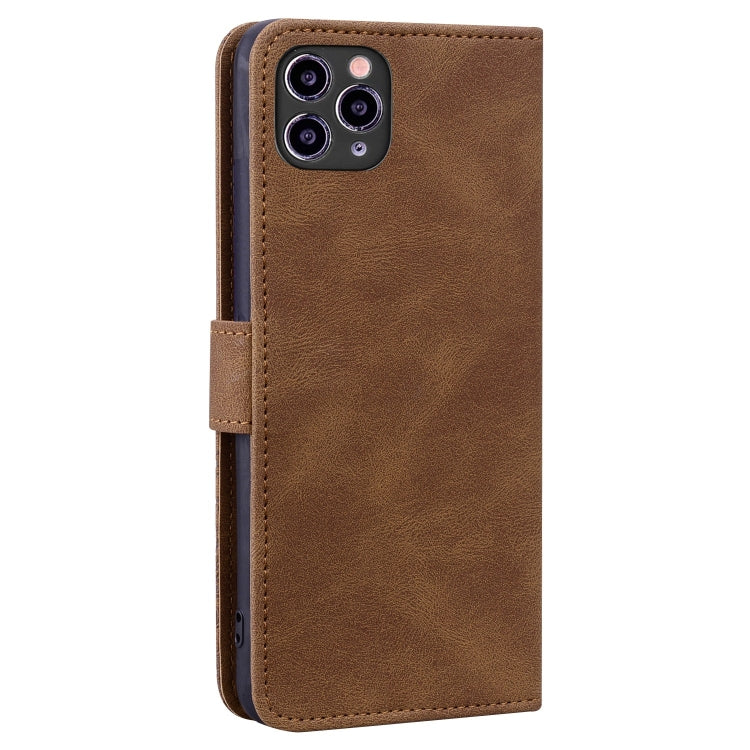 For iPhone 11 Pro Geometric Mandala Embossed Leather Phone Case
