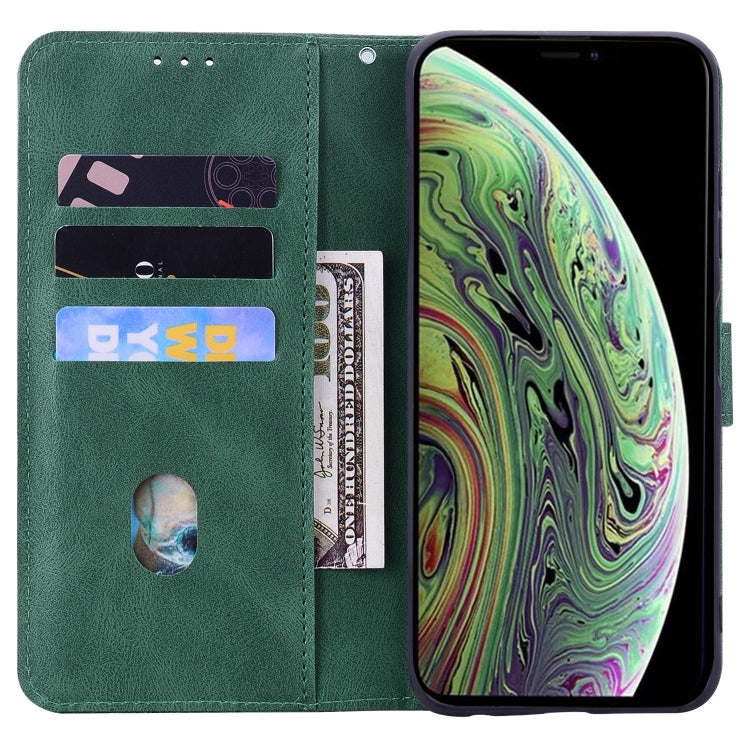 For iPhone X / XS Geometric Mandala Embossed Leather Phone Case