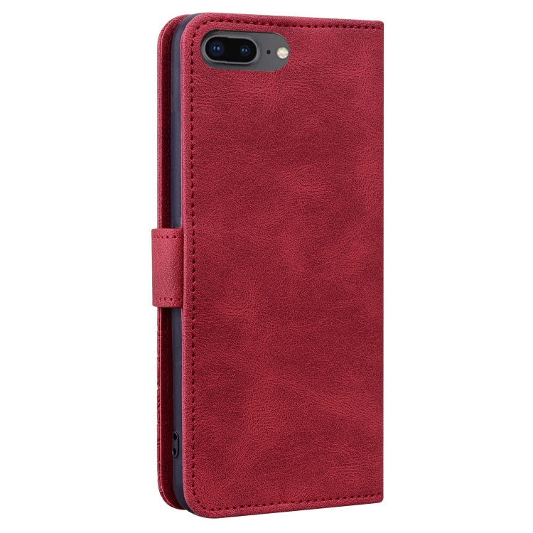 Geometric Mandala Embossed Leather Phone Case For iPhone 8 Plus / 7 Plus