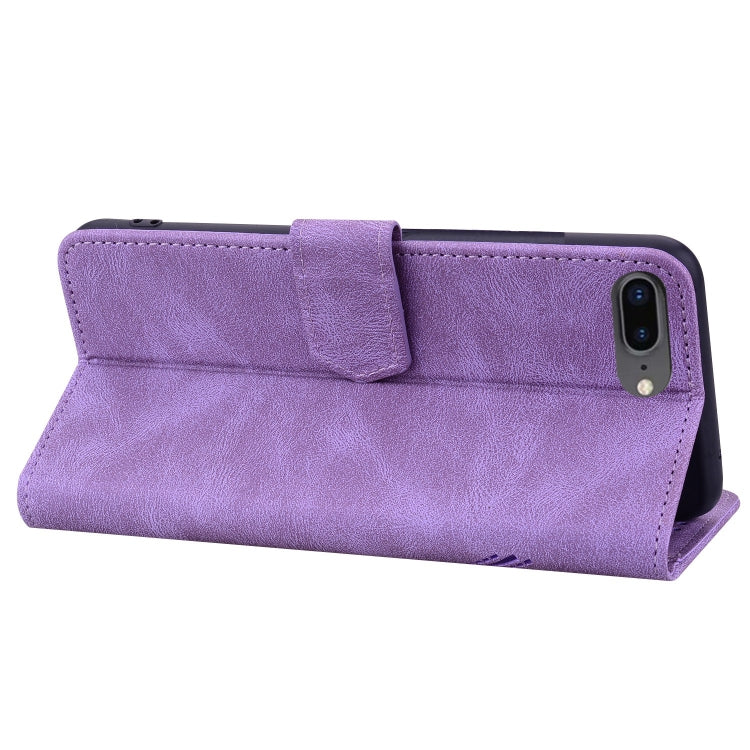 Geometric Mandala Embossed Leather Phone Case For iPhone 8 Plus / 7 Plus