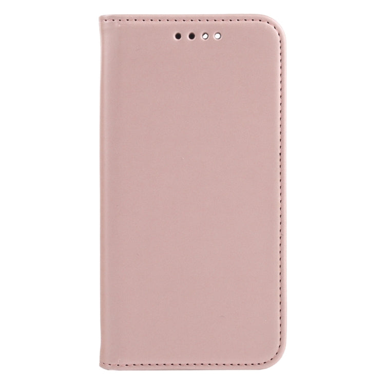 For iPhone 14 Magnetism Skin Feel Card Holder Leather Phone Case