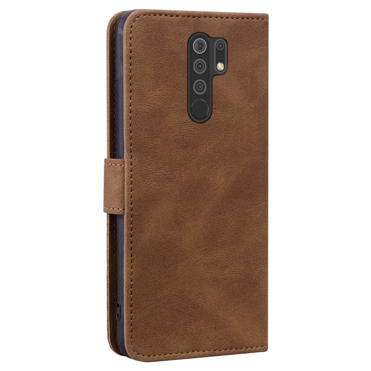 For Xiaomi Redmi 9 Geometric Mandala Embossed Leather Phone Case