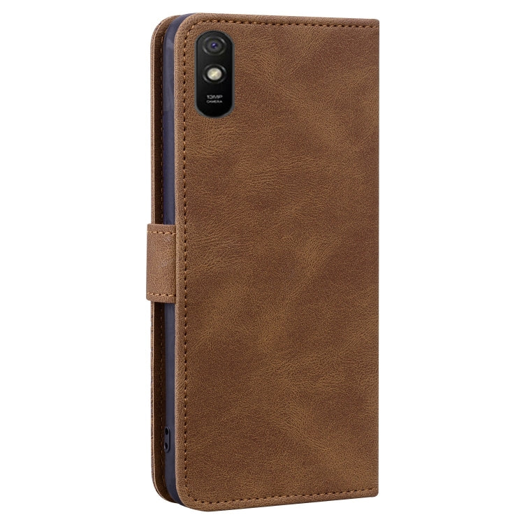 For Xiaomi Redmi 9A Geometric Mandala Embossed Leather Phone Case
