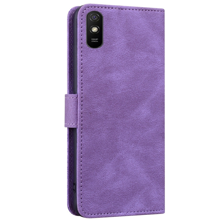 For Xiaomi Redmi 9A Geometric Mandala Embossed Leather Phone Case