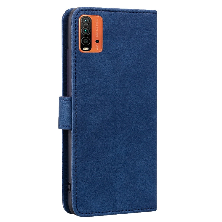 For Xiaomi Redmi 9T / Note 9 4G / Poco M3 Geometric Mandala Embossed Leather Phone Case