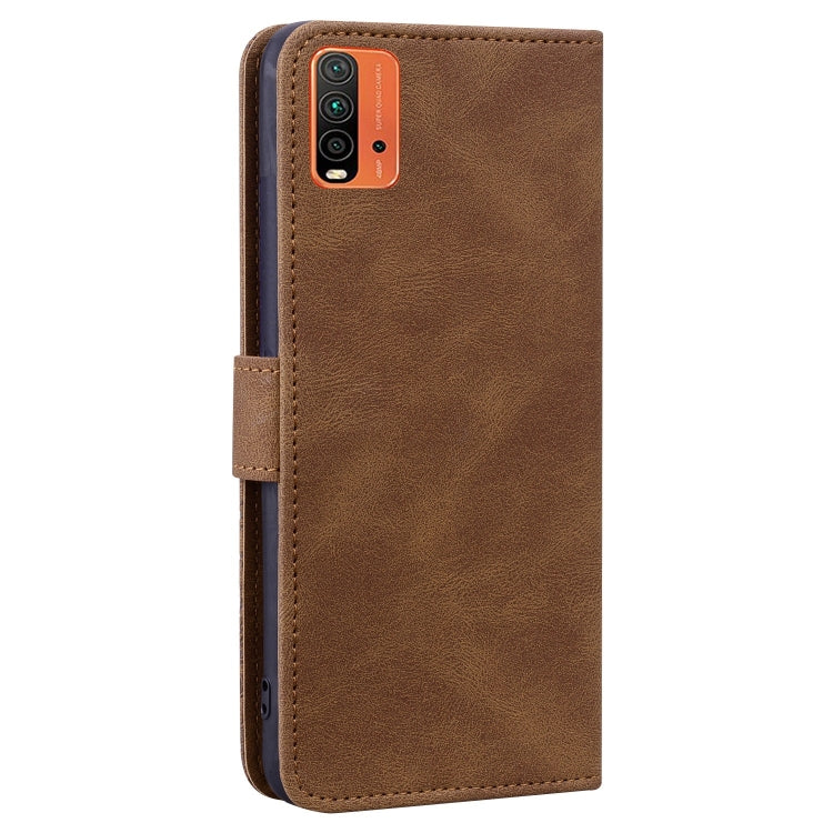 For Xiaomi Redmi 9T / Note 9 4G / Poco M3 Geometric Mandala Embossed Leather Phone Case