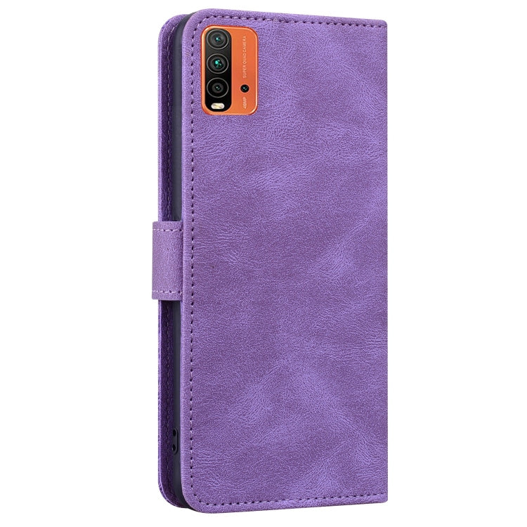 For Xiaomi Redmi 9T / Note 9 4G / Poco M3 Geometric Mandala Embossed Leather Phone Case