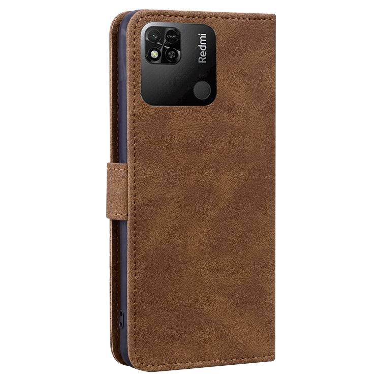 For Xiaomi Redmi 10A Geometric Mandala Embossed Leather Phone Case