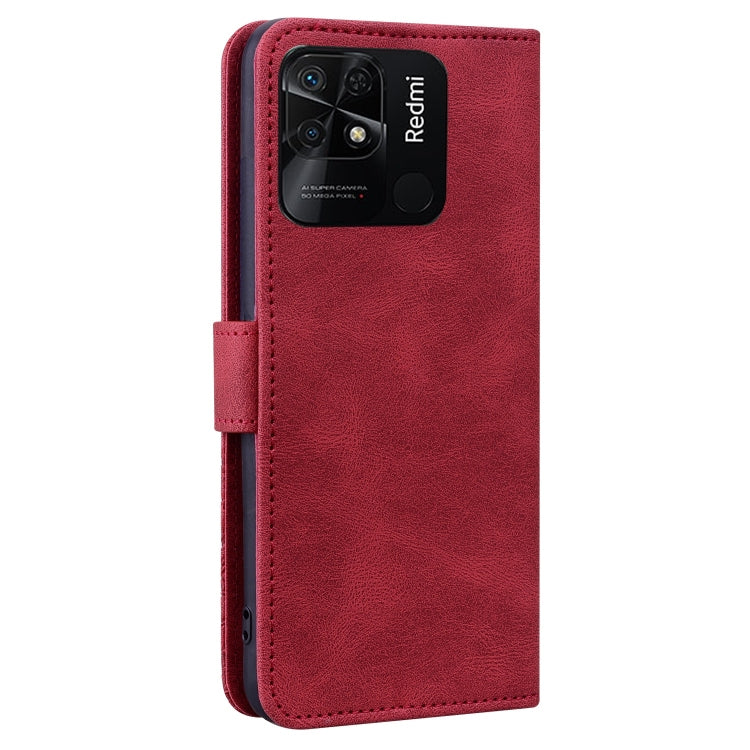 For Xiaomi Redmi 10C Geometric Mandala Embossed Leather Phone Case