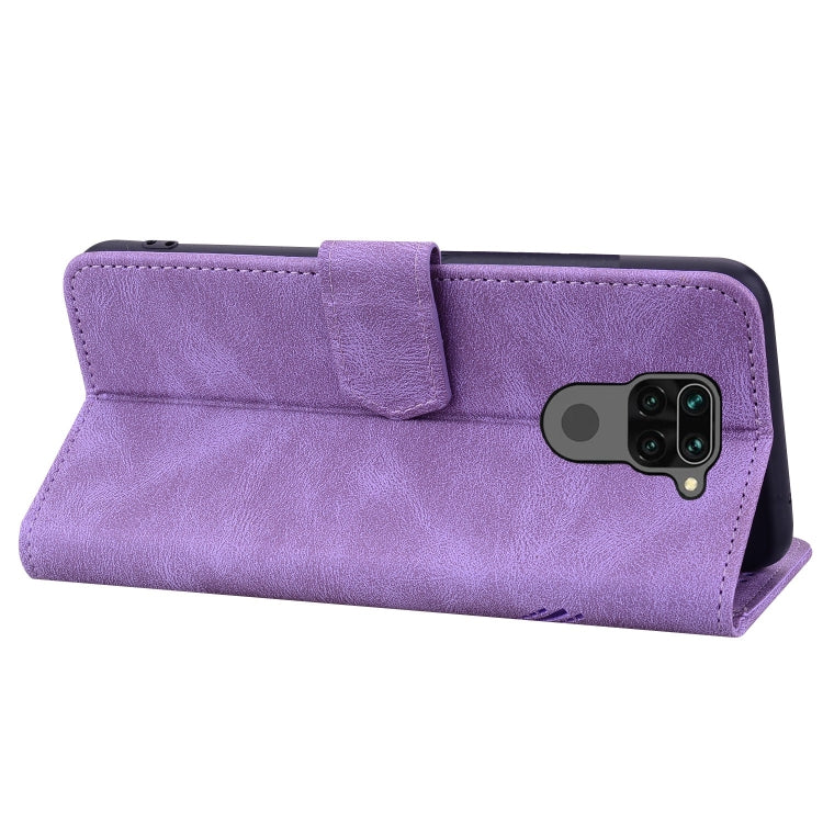 For Xiaomi Redmi Note 9 Geometric Mandala Embossed Leather Phone Case