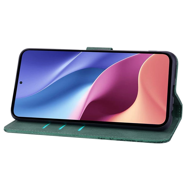 For Xiaomi Redmi Note 10 / 10S Geometric Mandala Embossed Leather Phone Case