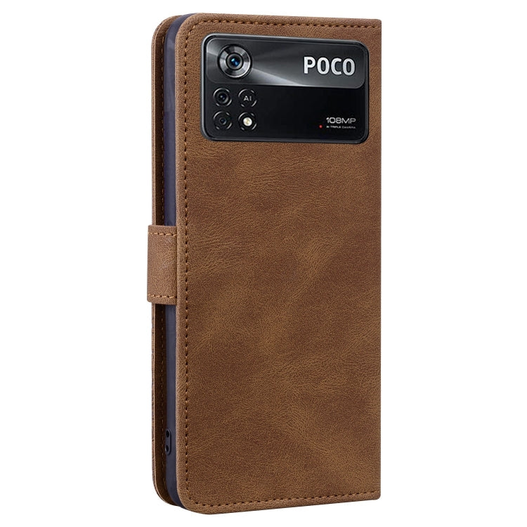 For Xiaomi Poco X4 Pro Geometric Mandala Embossed Leather Phone Case