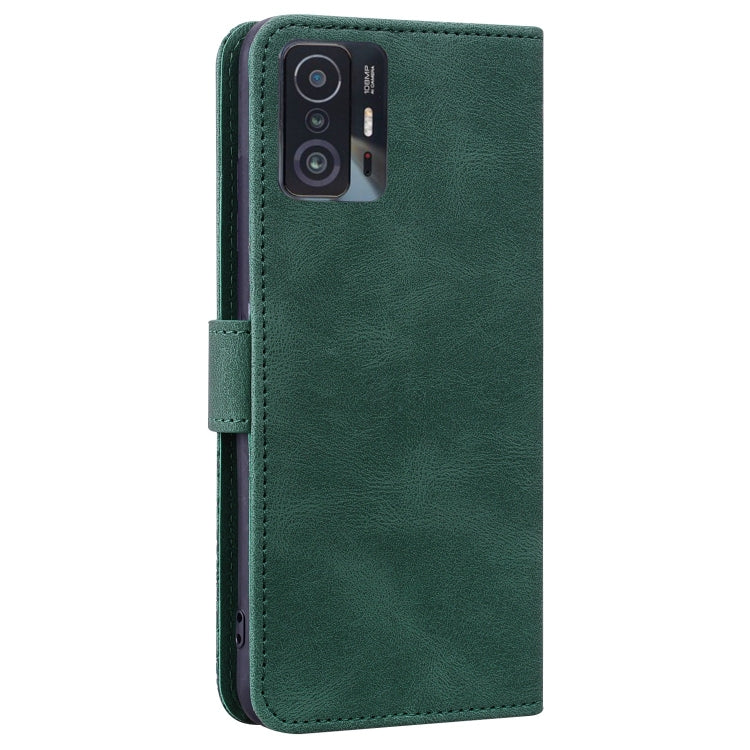 For Xiaomi 11T Pro Geometric Mandala Embossed Leather Phone Case
