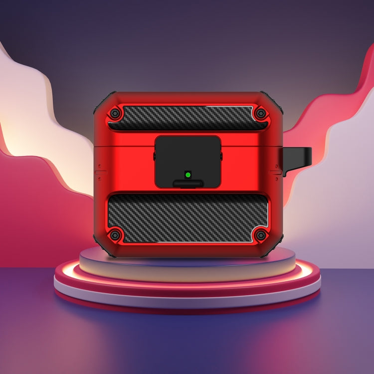 Automatic Bomb TPU + PC Earphone Protective Case with Switch For AirPods 3