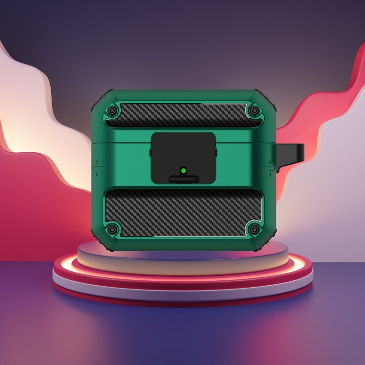 Automatic Bomb TPU + PC Earphone Protective Case with Switch For AirPods 3