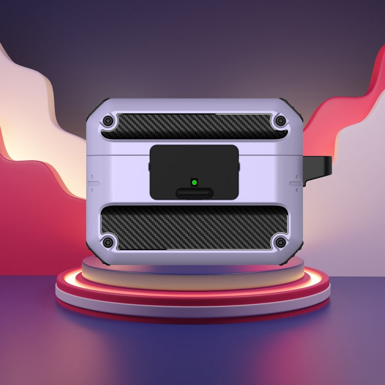 Automatic Bomb TPU + PC Earphone Protective Case with Switch For AirPods Pro