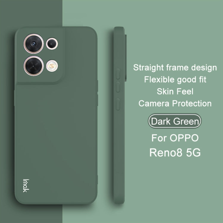 For OPPO Reno8 5G / Reno8 Pro 5G Global IMAK UC-4 Series Straight Edge TPU Soft Protective Case