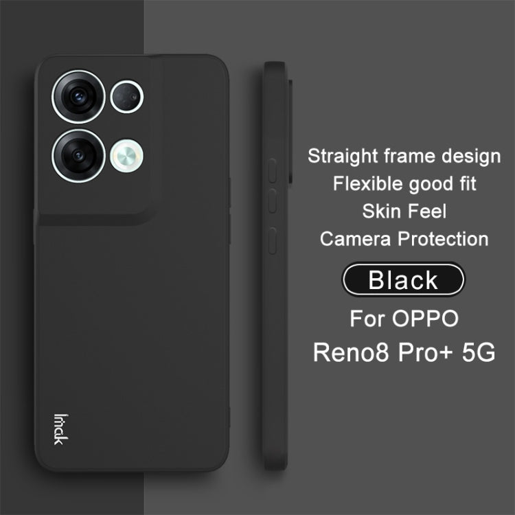 For OPPO Reno8 Pro+ 5G / Reno8 Pro 5G Global IMAK UC-4 Series Straight Edge TPU Soft Protective Case