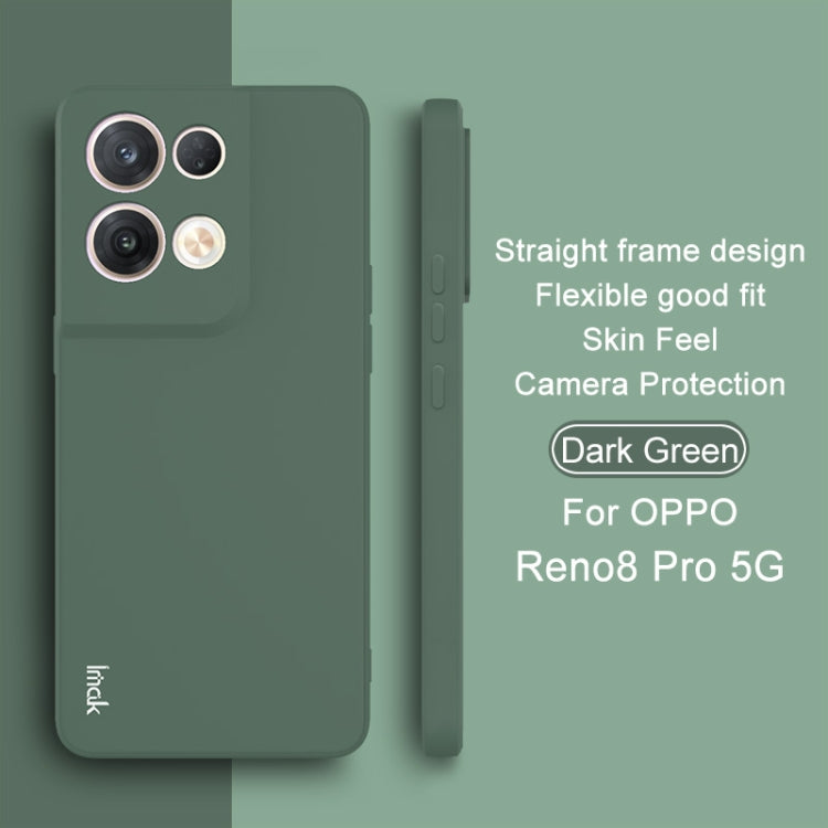 For OPPO Reno8 Pro 5G IMAK UC-4 Series Straight Edge TPU Soft Protective Case