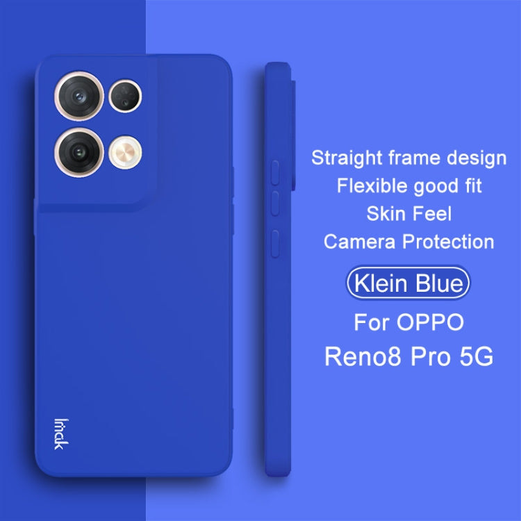 For OPPO Reno8 Pro 5G IMAK UC-4 Series Straight Edge TPU Soft Protective Case