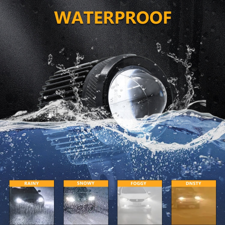 S7 Motorcycle Rearview Mirror LED Strobe Spotlight