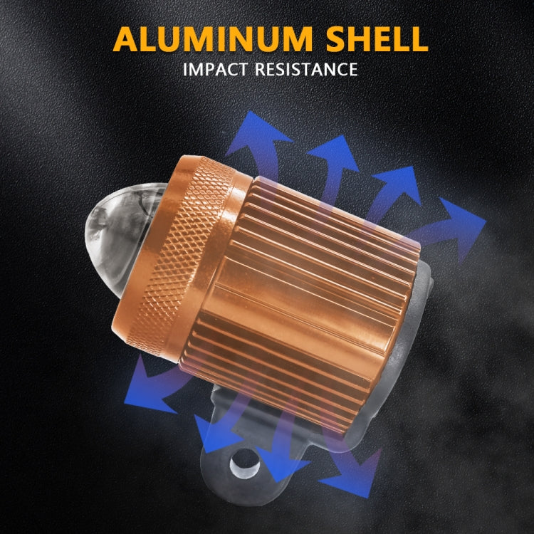 S7 Motorcycle Rearview Mirror LED Strobe Spotlight