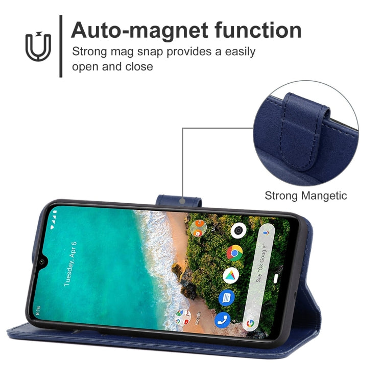 For Xiaomi Mi A3 Leather Phone Case