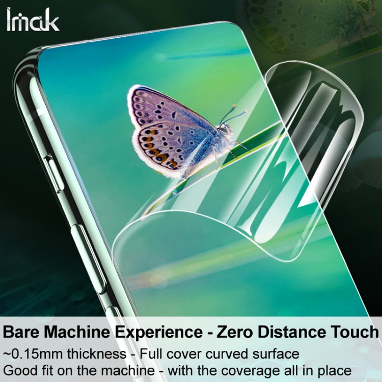 For OPPO Reno8 Pro+ 5G / Reno8 Pro 5G Global 2 PCS IMAK Curved Full Screen Hydrogel Film Front Protector