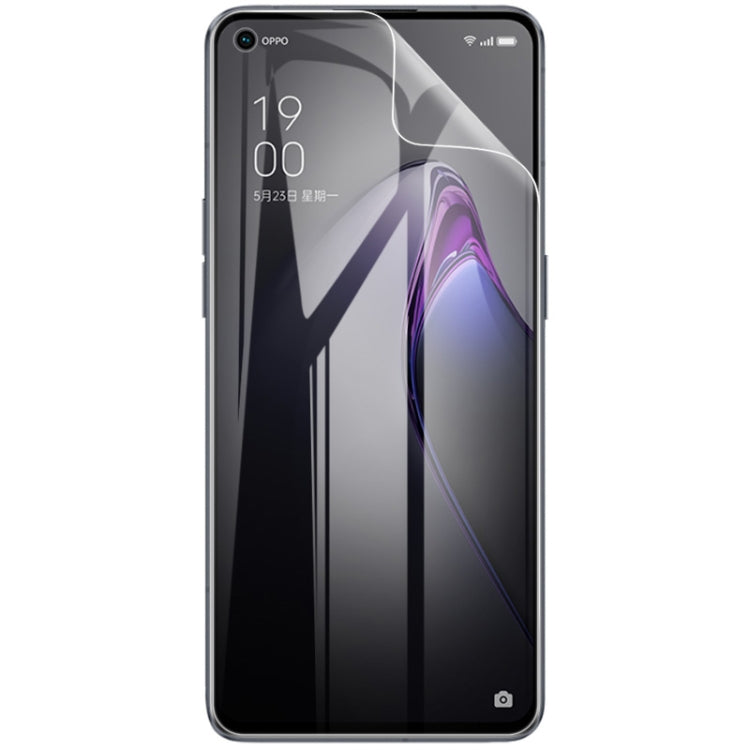 For OPPO Reno8 Pro 5G 2 PCS IMAK Curved Full Screen Hydrogel Film Front Protector