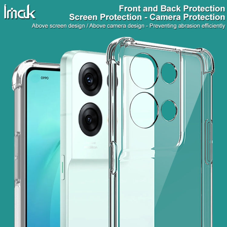 For OPPO Reno8 Pro+ 5G / Reno8 Pro 5G Global IMAK All-inclusive Shockproof Airbag TPU Case with Screen Protector