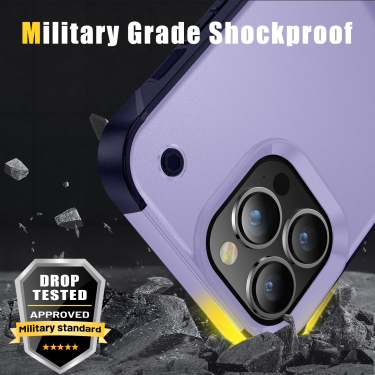 PC + TPU Shockproof Phone Case with Holder For iPhone 14 Pro Max