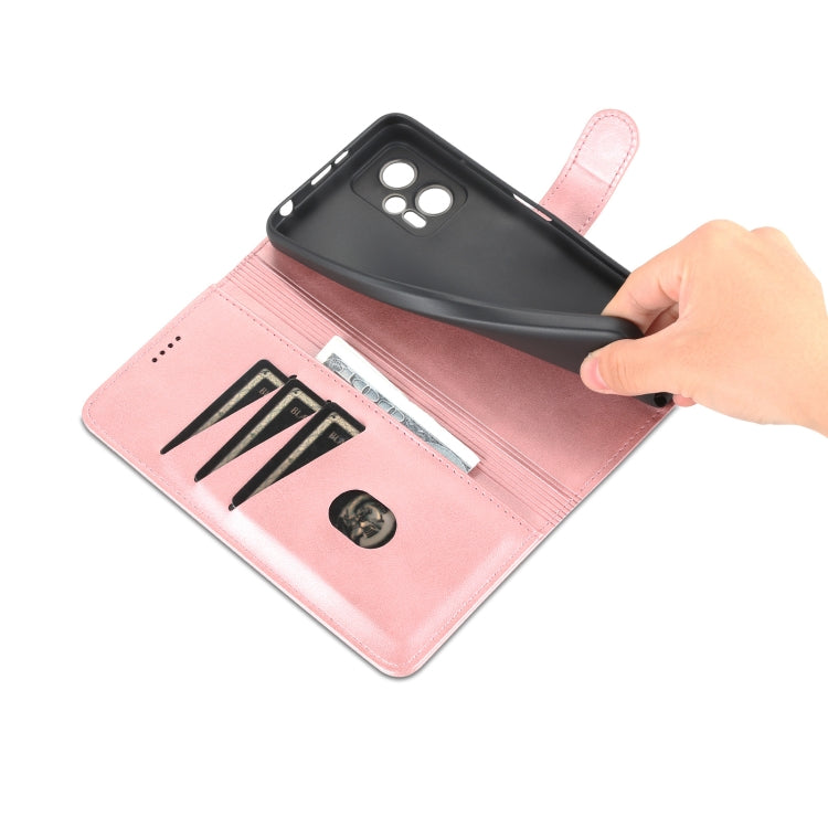 For Xiaomi Redmi Note 11T Pro/POCO X4 GT AZNS Skin Feel Calf Texture Flip Leather Phone Case