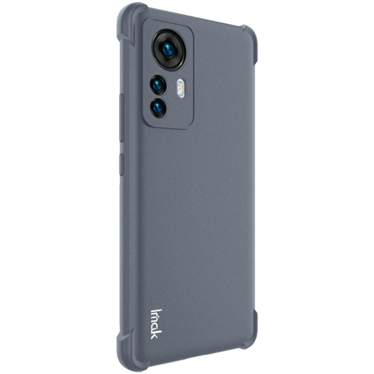For Xiaomi 12 Pro IMAK All-inclusive Shockproof Airbag TPU Phone Case with Screen Protector