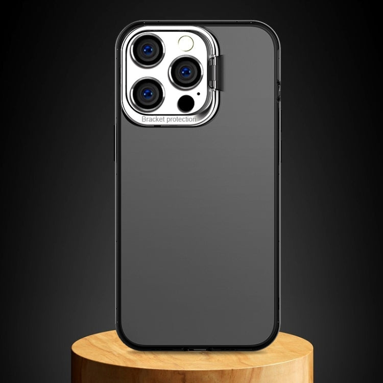 For iPhone 14 Metal Lens Cover Holder Phone Case