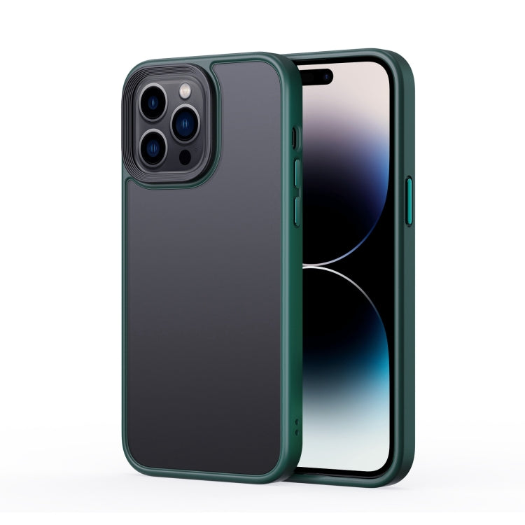 For iPhone 14 Pro Frosted Back Shockproof Phone Case