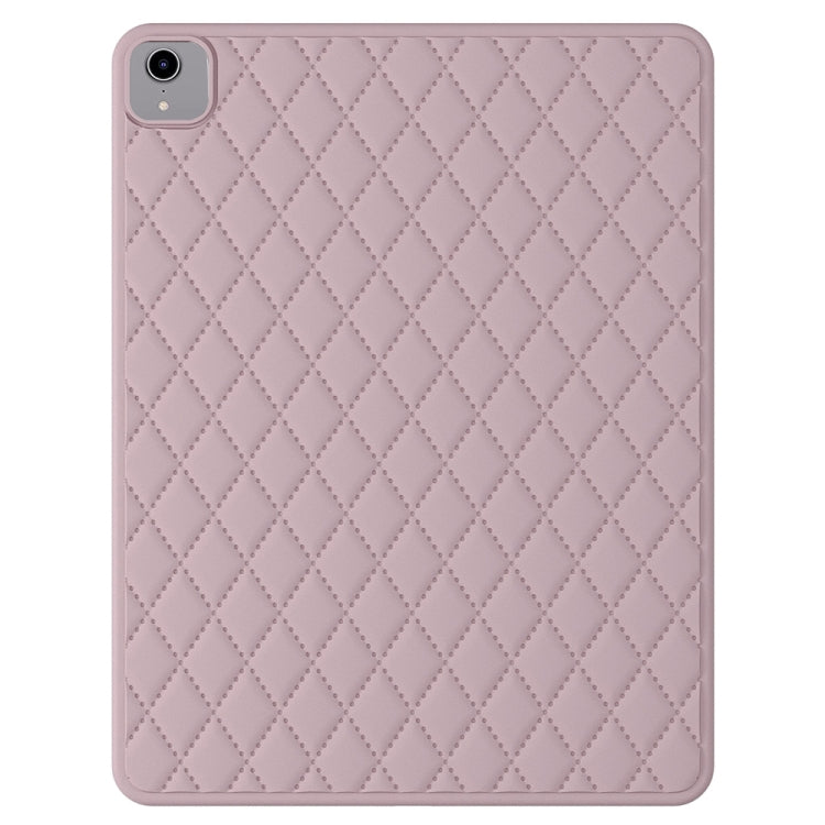 For iPad mini 6 Diamond Lattice Silicone Tablet Case