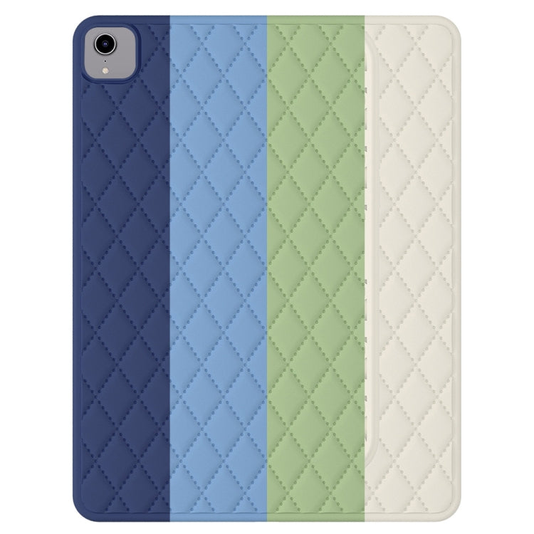 For iPad mini 6 Diamond Lattice Silicone Tablet Case