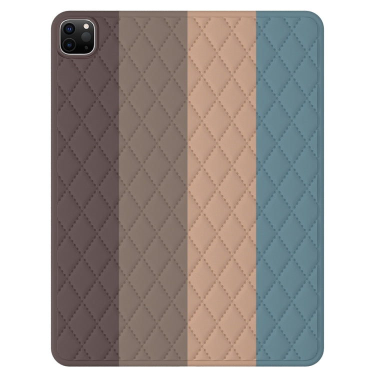 Diamond Lattice Silicone Tablet Case For iPad Air 2022 / Air 2020 10.9 / Pro 11 2021 / 2020 / 2018