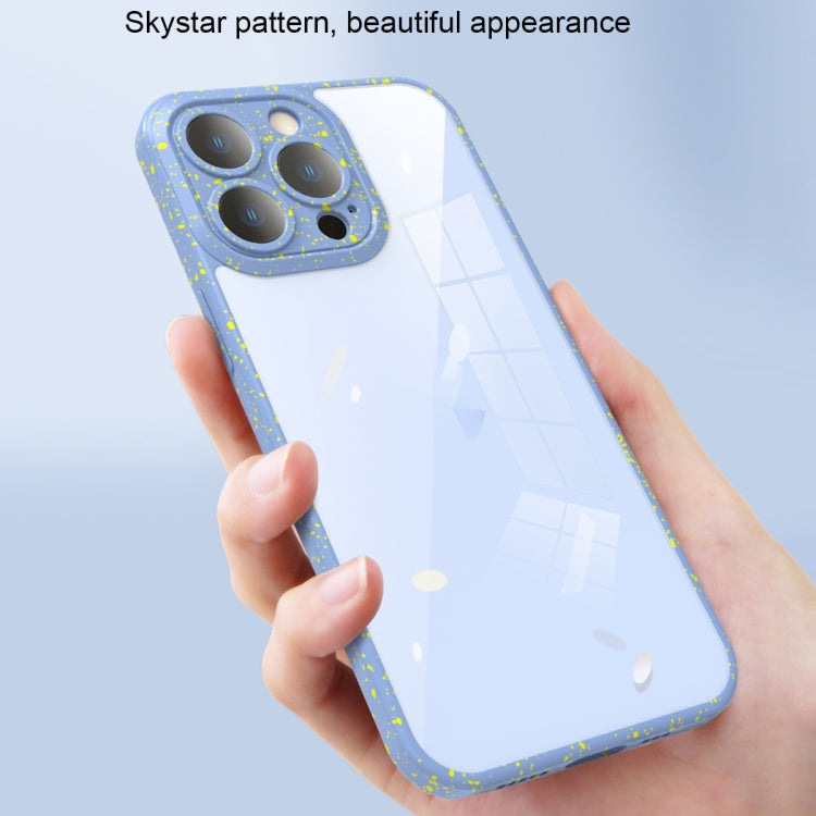 For iPhone 14 Plus Skystar Shockproof TPU + Transparent PC Phone Case