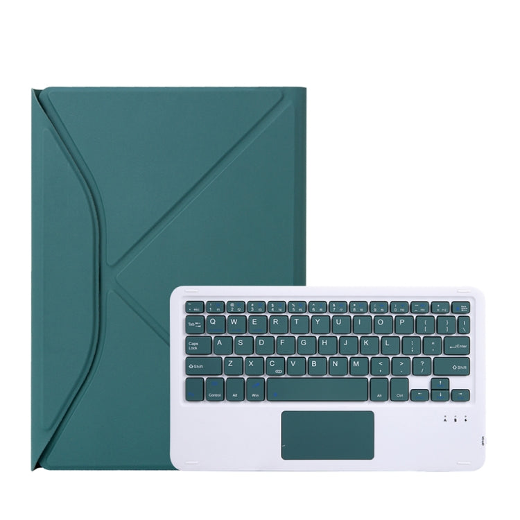 Z098B-A Pen Slot Touchpad Bluetooth Keyboard Leather Tablet Case For iPad Air 10.9 2022/2020