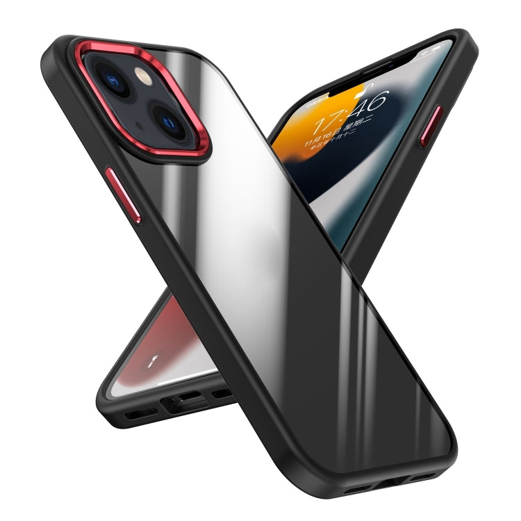 For iPhone 14 Four-corner Shockproof TPU + PC Phone Case