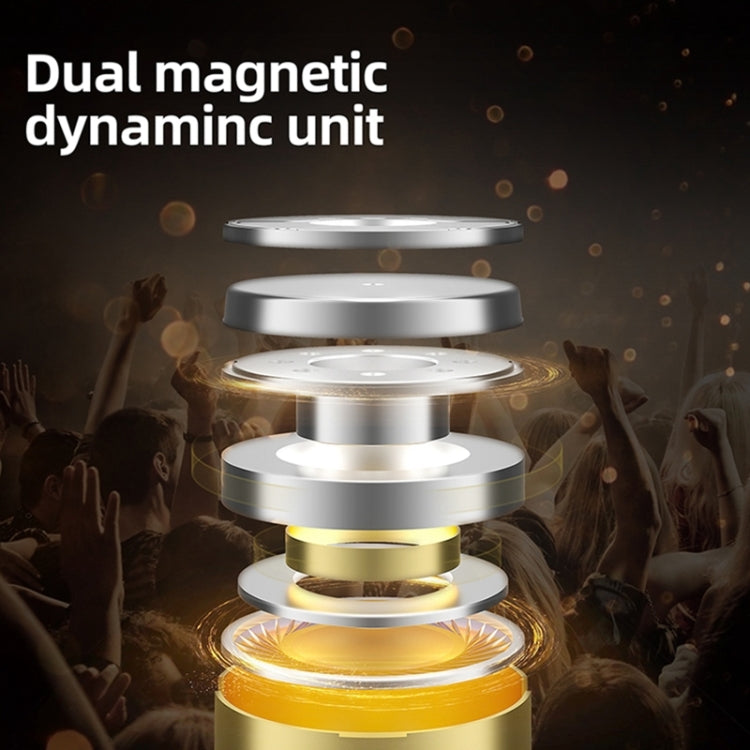 KZ-EDS 1.2m Dynamic Fashion Trend In-Ear Headphones, Style:With Microphone