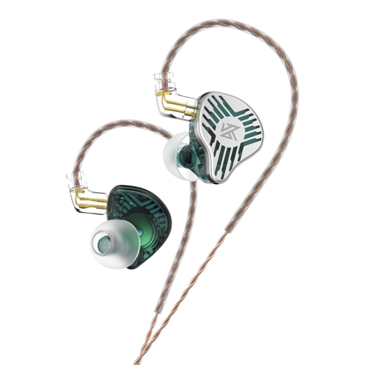 KZ-EDS 1.2m Dynamic Fashion Trend In-Ear Headphones, Style:Without Microphone