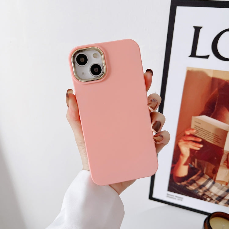 Liquid Silicone Electroplating + Flannel Phone Case For iPhone 14 Pro Max