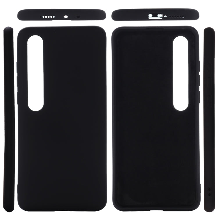 For Xiaomi Mi 10 Pro 5G Solid Color Liquid Silicone Shockproof Coverage Case