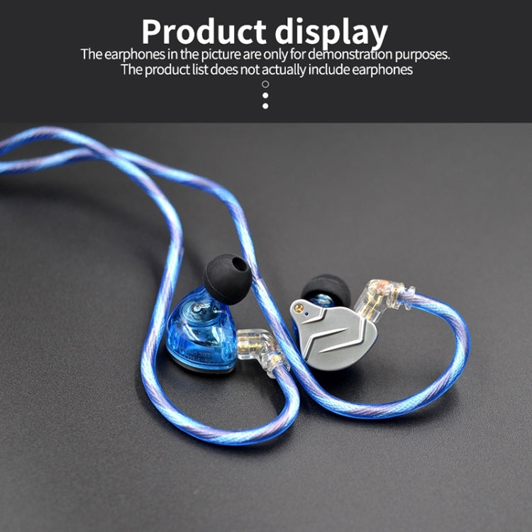 KZ 90-10 2Pin Interface 498 Core DIY Headphone Upgrade Cable,Length: 1.2m(Blue)