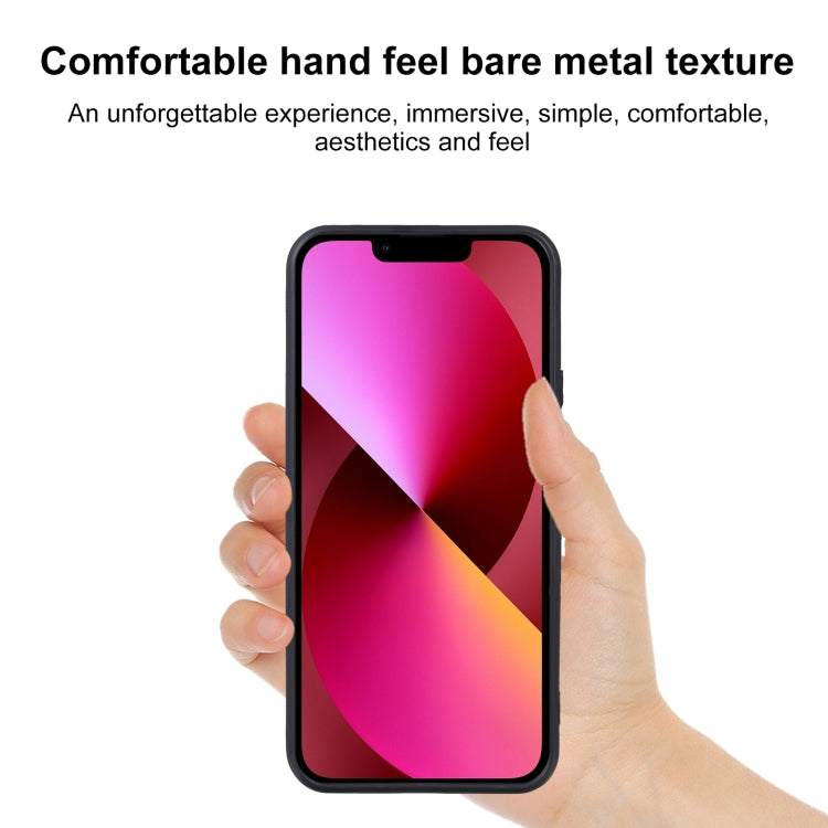 For iPhone 13 TPU Phone Case(Black)